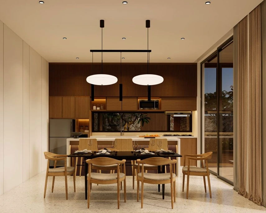 Produk Kayu Custom untuk Dapur dan Ruang Makan Modern