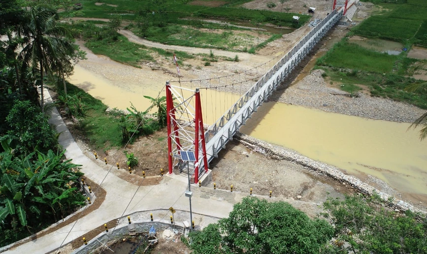 daftar Proyek jembatan infrastruktur desa Jawa Timur tahun 2026