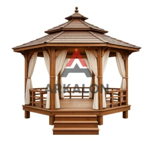 gazebo taman minimalis untuk halaman rumah