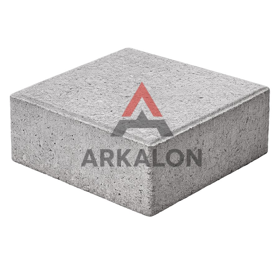 Paving kubus besar natural ukuran 20x20x6 cm beton pracetak untuk jalan dan parkir
