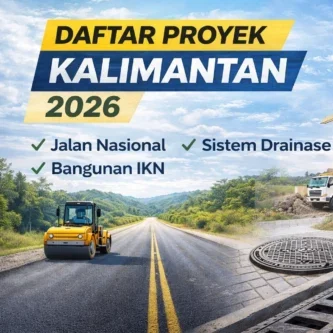 Daftar Proyek Kalimantan 2026: Update Tender LPSE, Nilai Proyek & Peluang Besar