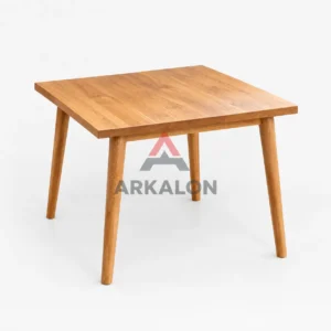 Meja kayu untuk cafe dan restoran