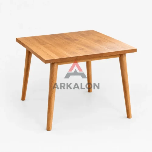 Meja kayu untuk cafe dan restoran